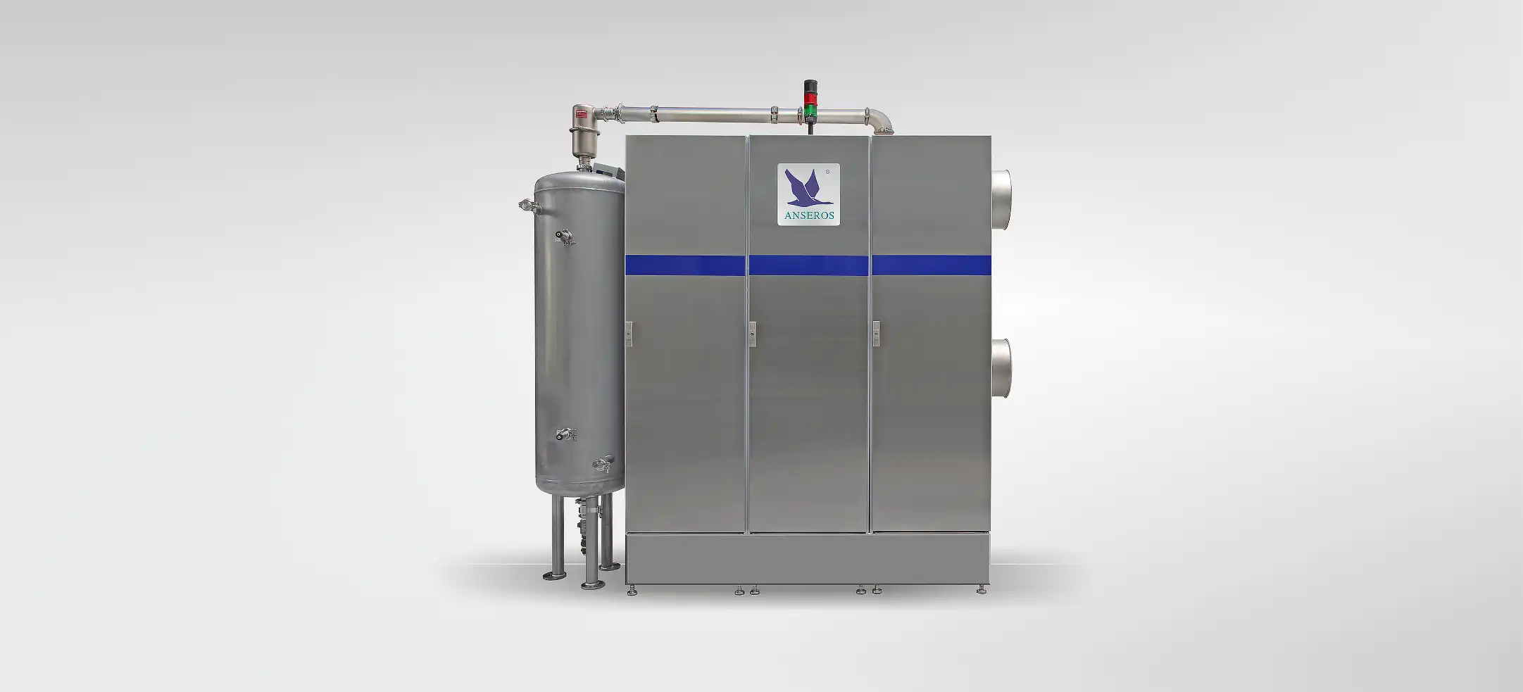ANSEROS ozone off-gas treatment plant CAT-CL-100-landscape